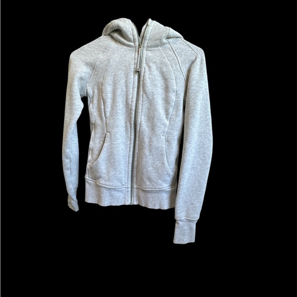 lullulemon Jackets & Blazers - lululemon Scuba Full Zip Hoodie Light Grey